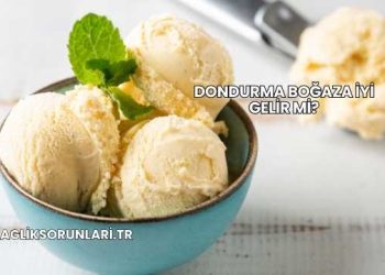 Dondurma Boğaza İyi Gelir mi?