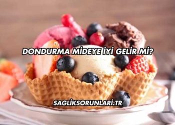 Dondurma Mideye İyi Gelir mi?