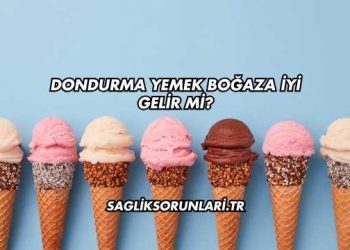 Dondurma Yemek Boğaza İyi Gelir mi?