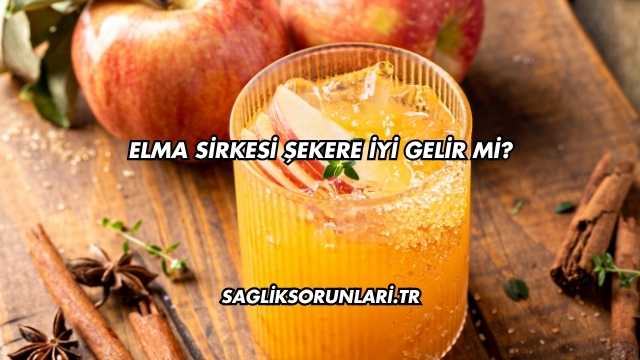 Elma Sirkesi Şekere İyi Gelir mi?