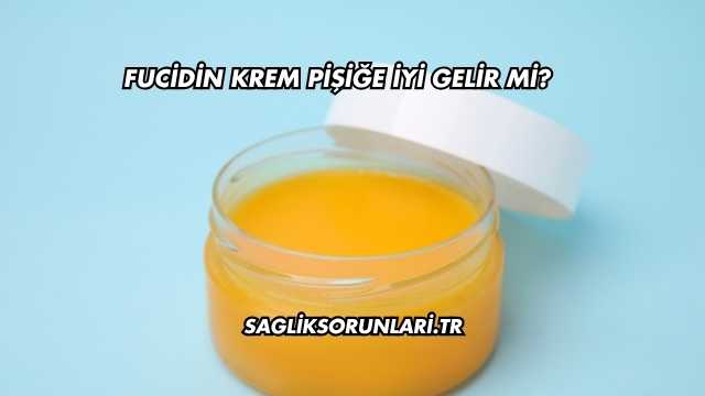 Fucidin Krem Pişiğe İyi Gelir mi?