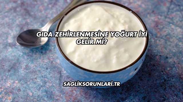 Gıda Zehirlenmesine Yoğurt İyi Gelir mi?