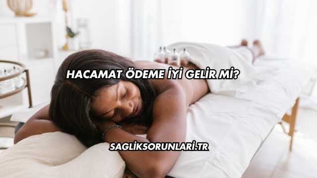 Hacamat Ödeme İyi Gelir mi?