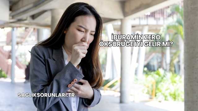 İburamin Zero Öksürüğe İyi Gelir mi?