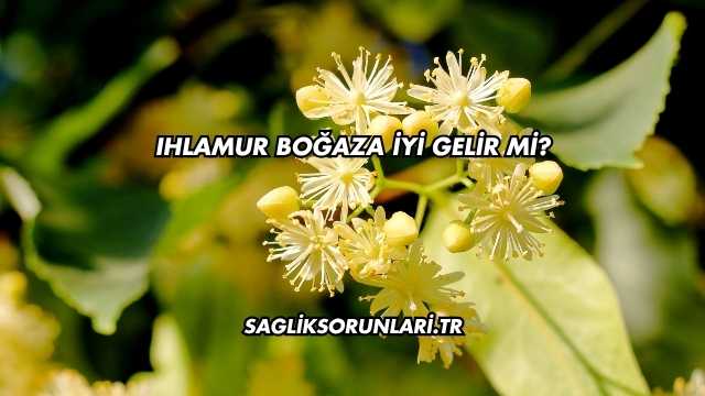 Ihlamur Boğaza İyi Gelir mi?