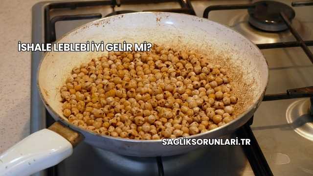 İshale Leblebi İyi Gelir mi?