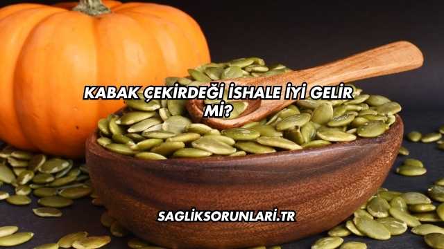 Kabak Çekirdeği İshale İyi Gelir mi?