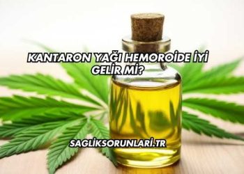 Kantaron Yağı Hemoroide İyi Gelir mi?