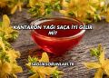 Kantaron Yağı Saça İyi Gelir mi?