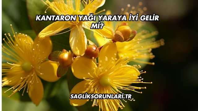 Kantaron Yağı Yaraya İyi Gelir mi?