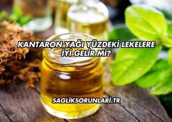 Kantaron Yağı Yüzdeki Lekelere İyi Gelir mi?