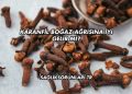 Karanfil Boğaz Ağrısına İyi Gelir mi?