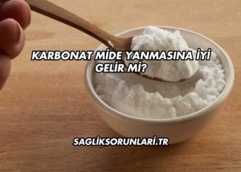 Karbonat Mide Yanmasına İyi Gelir mi?