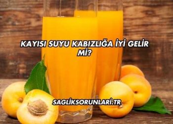 Kayısı Suyu Kabızlığa İyi Gelir mi?