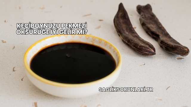 Keçiboynuzu Pekmezi Öksürüğe İyi Gelir mi?