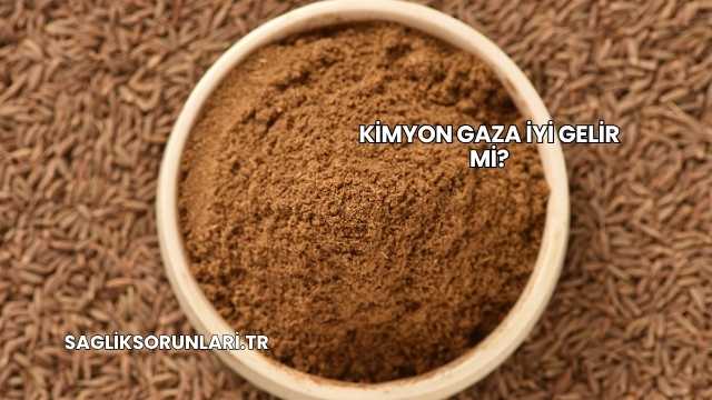 Kimyon Gaza İyi Gelir mi?