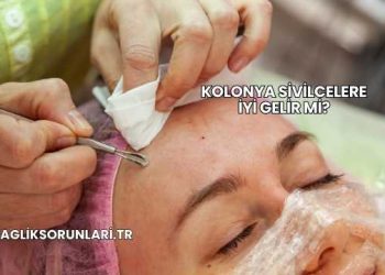 Kolonya Sivilcelere İyi Gelir mi?