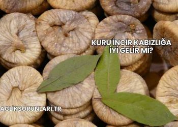 Kuru İncir Kabızlığa İyi Gelir mi?
