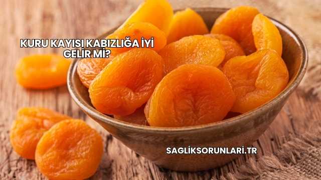 Kuru Kayısı Kabızlığa İyi Gelir mi?