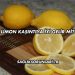 Limon Kaşıntıya İyi Gelir mi?