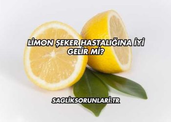Limon Şeker Hastalığına İyi Gelir mi?
