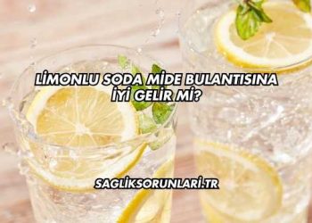 Limonlu Soda Mide Bulantısına İyi Gelir mi?