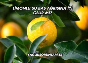 Limonlu Su Baş Ağrısına İyi Gelir mi
