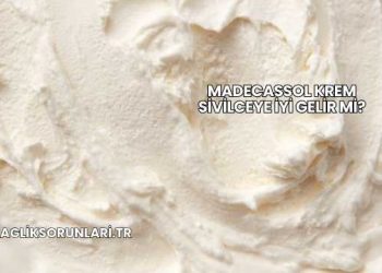 Madecassol Krem Sivilceye İyi Gelir mi?