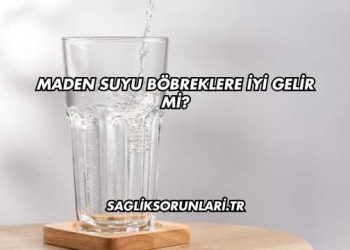 Maden Suyu Böbreklere İyi Gelir mi?