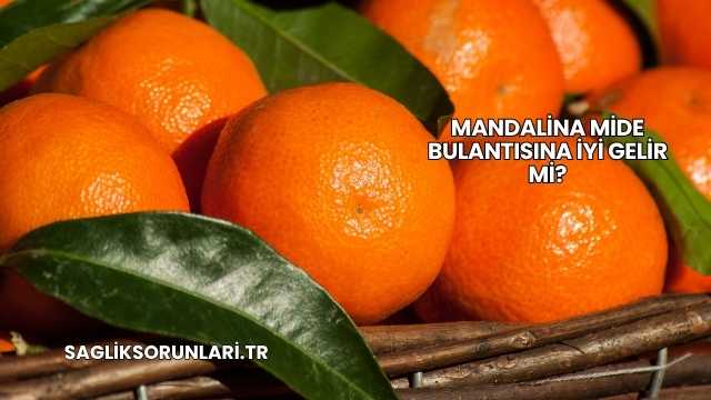 Mandalina Mide Bulantısına İyi Gelir mi?