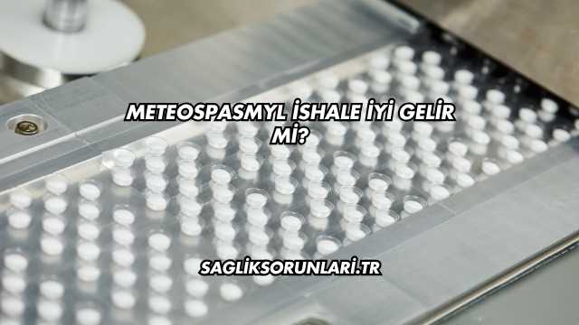 Meteospasmyl İshale İyi Gelir mi?