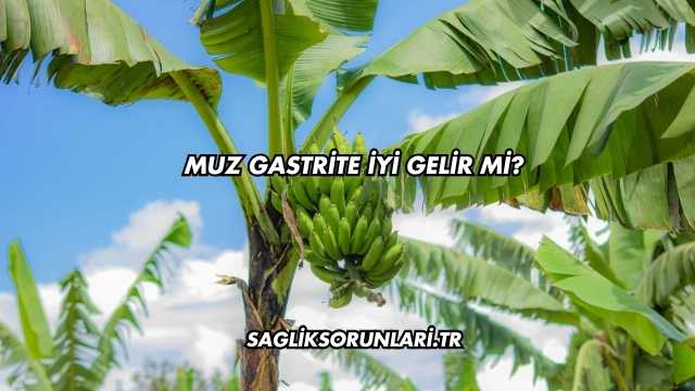 Muz Gastrite İyi Gelir mi?