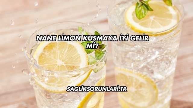 Nane Limon Kusmaya İyi Gelir mi?