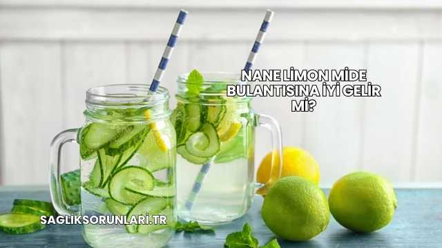 Nane Limon Mide Bulantısına İyi Gelir mi?