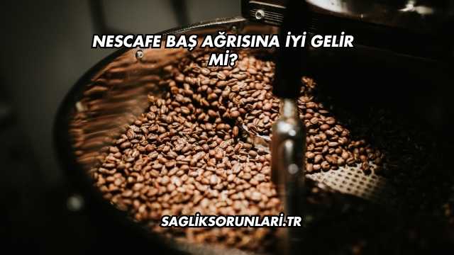 Nescafe Baş Ağrısına İyi Gelir mi?