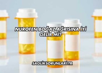 Nurofen Boğaz Ağrısına İyi Gelir mi?