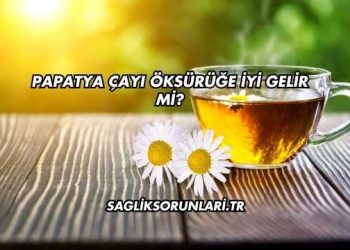 Papatya Çayı Öksürüğe İyi Gelir mi?