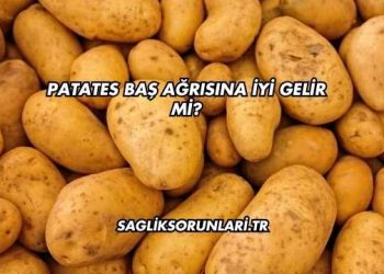 Patates Baş Ağrısına İyi Gelir mi?