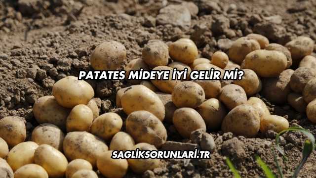Patates Mideye İyi Gelir mi?