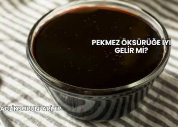 Pekmez Öksürüğe İyi Gelir mi?
