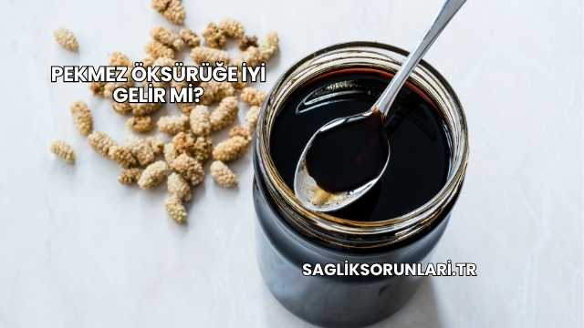 Pekmez Öksürüğe İyi Gelir mi?