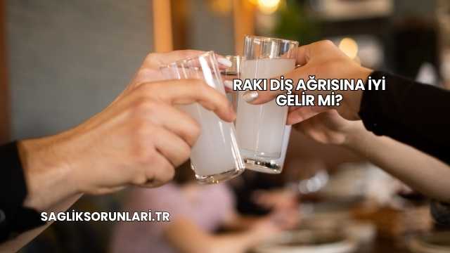 Rakı Diş Ağrısına İyi Gelir mi?