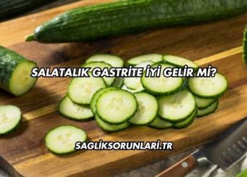 Salatalık Gastrite İyi Gelir mi?