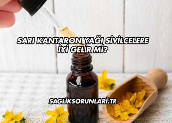 Sarı Kantaron Yağı Sivilcelere İyi Gelir mi