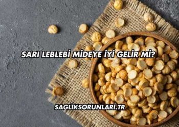 Sarı Leblebi Mideye İyi Gelir mi?