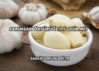 Sarımsak Öksürüğe İyi Gelir mi?