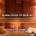 Sauna Uyuza İyi Gelir mi?