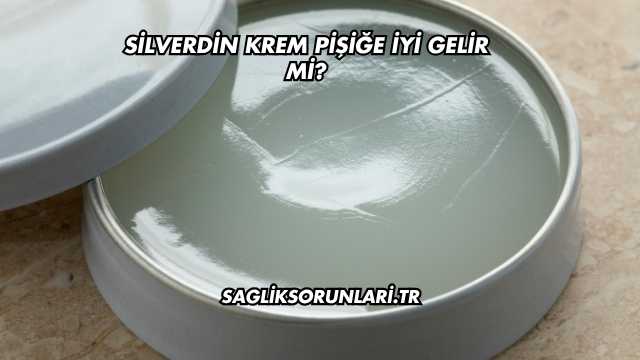 Silverdin Krem Pişiğe İyi Gelir mi?
