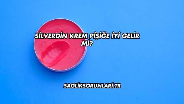 Silverdin Krem Pişiğe İyi Gelir mi?