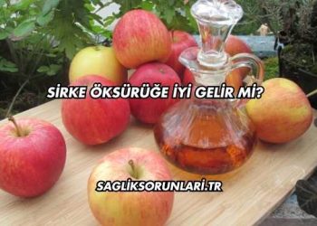 Sirke Öksürüğe İyi Gelir mi?